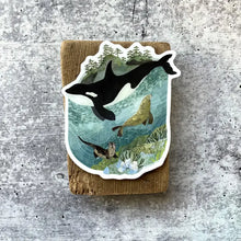 Load image into Gallery viewer, San Juan Orca Sticker