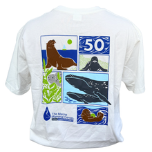 Load image into Gallery viewer, The Marine Mammal Center X Hollis Callas 50th Anniversary Short Sleeve Tee