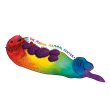 Load image into Gallery viewer, Rainbow Sea Otter Sticker