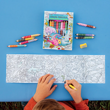 Load image into Gallery viewer, Under the Sea 8 Biggie Pencils with Mini Mural Bundle