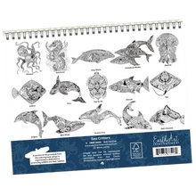 Load image into Gallery viewer, Sea Critters Coloring Book