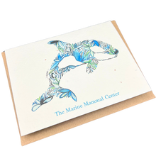Load image into Gallery viewer, The Marine Mammal Center Orca Plantable Greeting Card