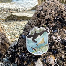 Load image into Gallery viewer, San Juan Orca Sticker