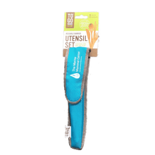 Load image into Gallery viewer, Logo Bamboo Utensil Set