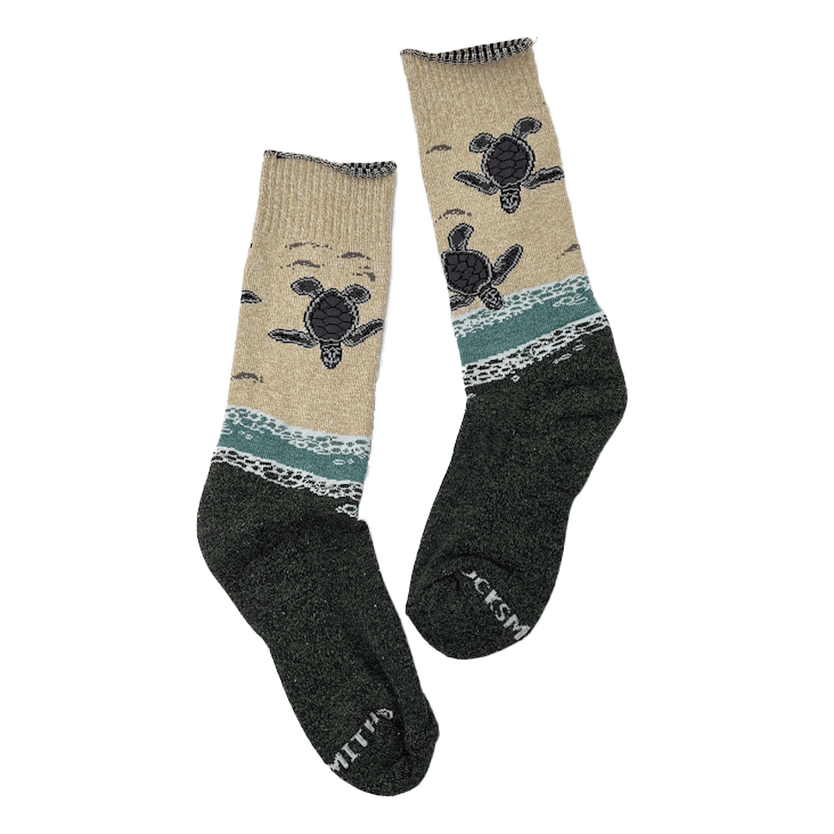 Outlands USA Recycled Cotton Turtle Socks