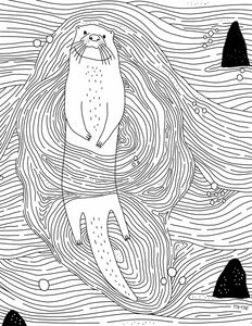 West Coast Wonderful Coloring Book