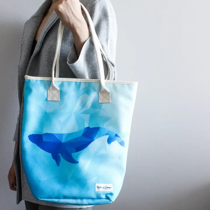 Whale Lunch Tote - Large