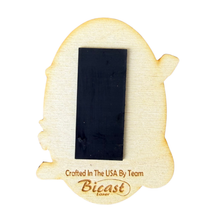 Load image into Gallery viewer, Wooden Whale Magnet
