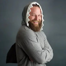 Load image into Gallery viewer, Adult Shark Hoodie
