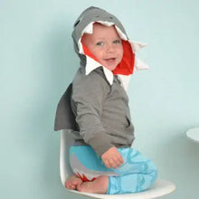 Load image into Gallery viewer, Kids Shark 3D Hoodie
