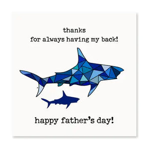 Shark Father's Day Greeting Card