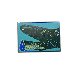 The Marine Mammal Center 50th Anniversary Whale Enamel Pin