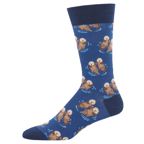 Significant Otter Socks-M10-13 Blue