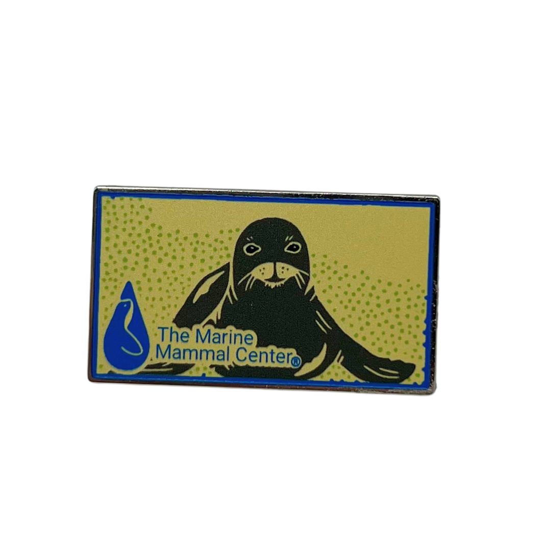The Marine Mammal Center 50th Anniversary Monk Seal Enamel Pin
