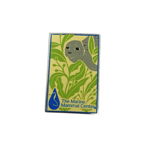 The Marine Mammal Center 50th Anniversary Harbor Seal Enamel Pin