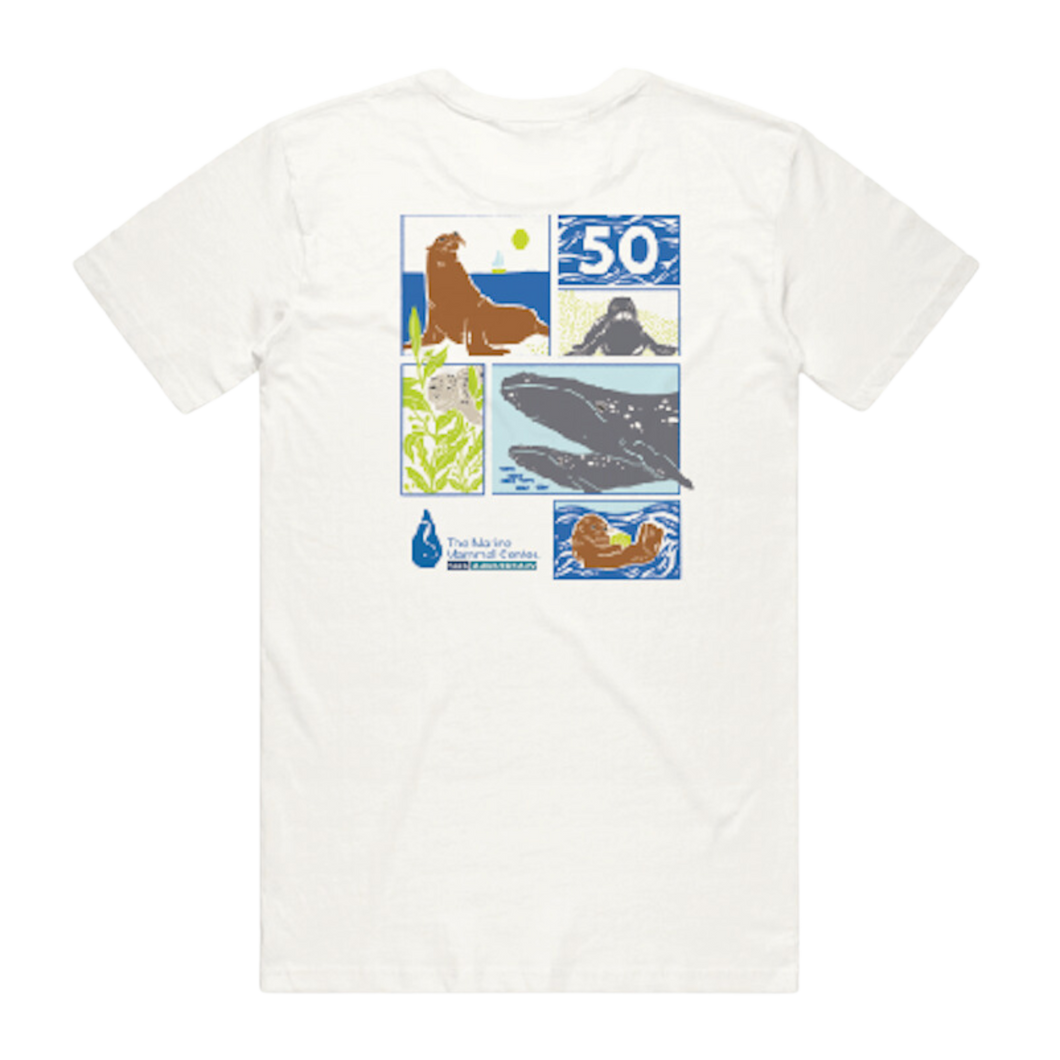 The Marine Mammal Center X Hollis Callas 50th Anniversary Short Sleeve Tee