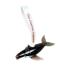 Load image into Gallery viewer, Humpback Whale Blown Glass Ornament

