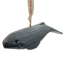 Load image into Gallery viewer, Gray Whale Wood Ornament
