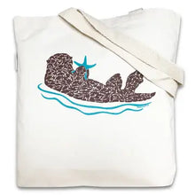 Load image into Gallery viewer, Alice Frost Sea Otter Tote
