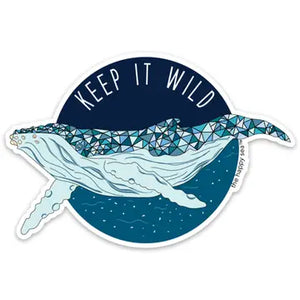 4" Keep It Wild Sticker