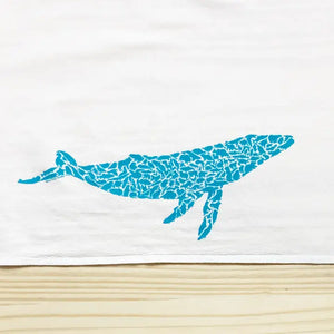 Alice Frost Whale Tea Towel