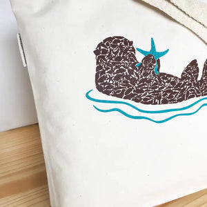 Alice Frost Sea Otter Tote