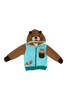 Load image into Gallery viewer, Toddler 3D Hoodie with Logo - Otter
