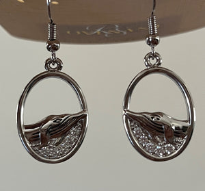 902 Whale Earrings