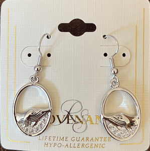 902 Whale Earrings