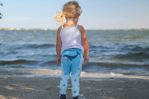 Toddler Leggings - Whale