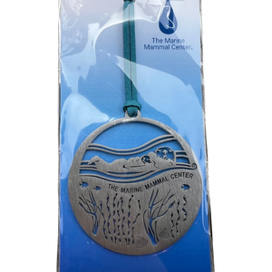 The Marine Mammal Center Sea Otter Metal Ornament