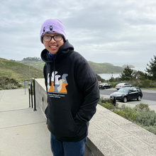 Load image into Gallery viewer, Logo Decade Hoodie Sweatshirt - Black
