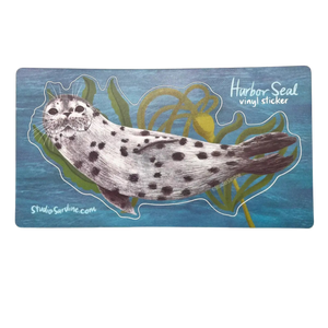 Harbor Seal Vinyl Sticker