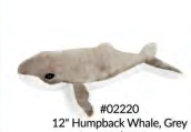 12" Humpback Whale Stuffed Animal