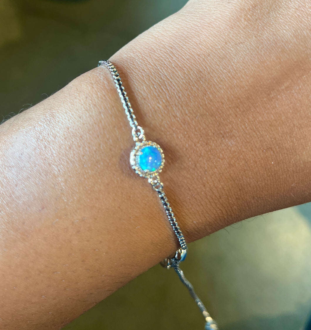 232 Blue Opal Bracelet