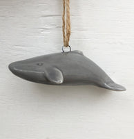 Humpback Whale Wood Ornament