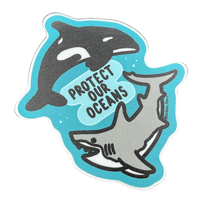Protect Our Oceans Sticker