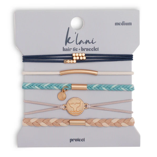 Protect Hair Tie Bracelet Set