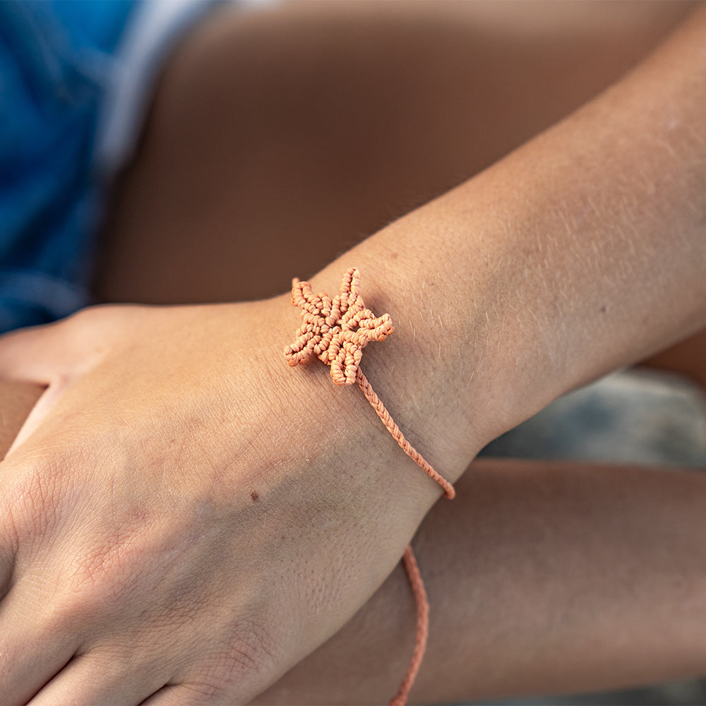 4ocean Sea Star Bracelet - Coral