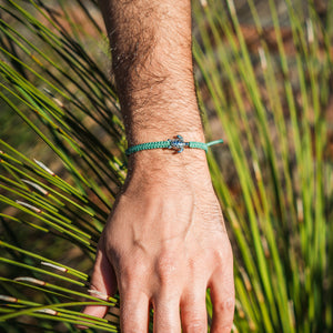 4ocean Sea Turtle Rescue Bracelet - Seafoam Green