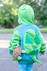 Toddler 3D Hoodie with Logo - Sea Turtle