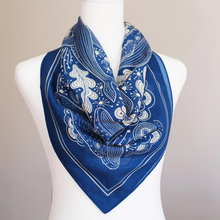 Load image into Gallery viewer, Navy Blue Whale Bandana
