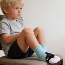 Load image into Gallery viewer, Kids' Zoo Socks - Orca
