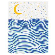 Ocean Waves Birthday Card