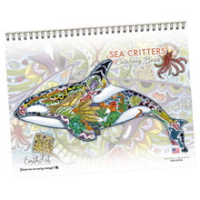 Load image into Gallery viewer, Sea Critters Coloring Book
