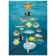 Fishmas Tree Holiday Card Set
