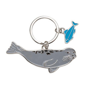 2" Harbor Seal Keychain
