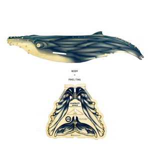 Humpback Whale DIY Wood Assembly Kit