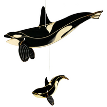 Load image into Gallery viewer, Orca Family DIY Wood Assembly Kit
