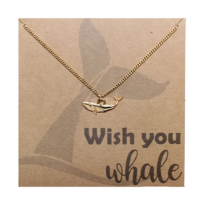 Wish You Whale Necklace